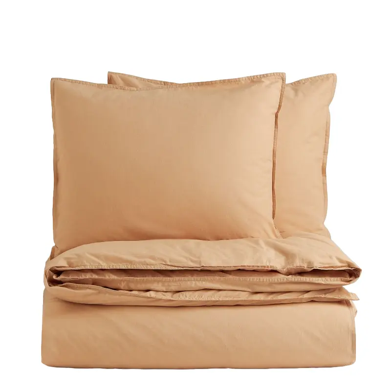 

Комплект двуспального постельного белья H&M Home Cotton, желтый