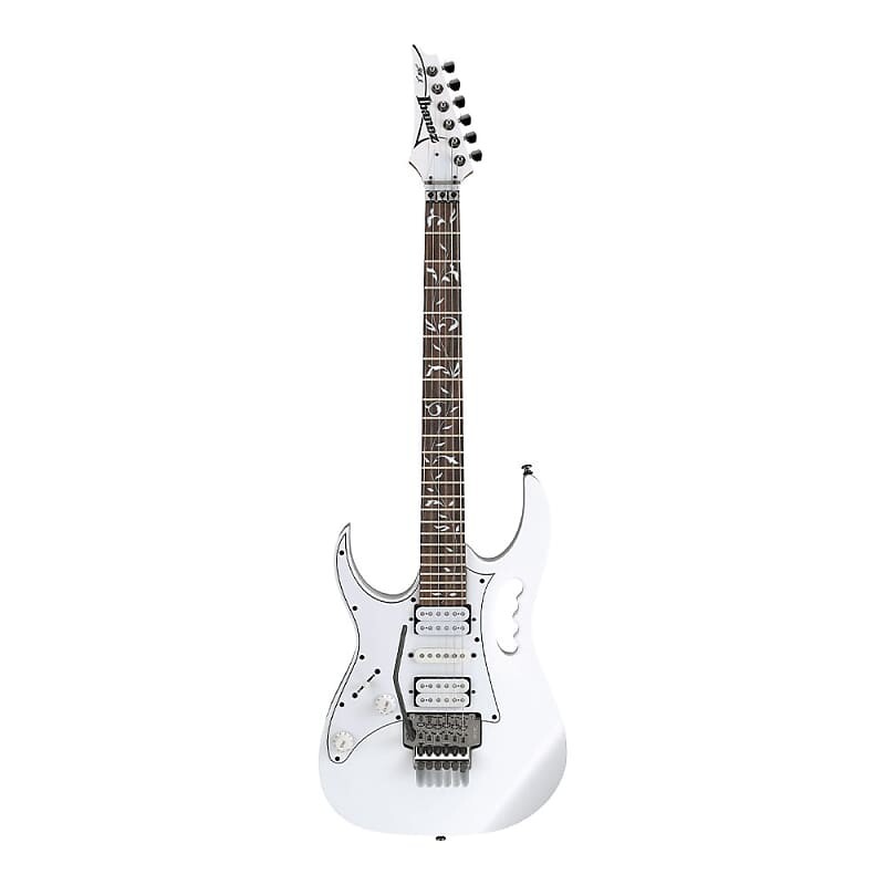 

Ibanez JEMJR-L-WH Steve Vai Signature Left-Handed 2023 - Белый