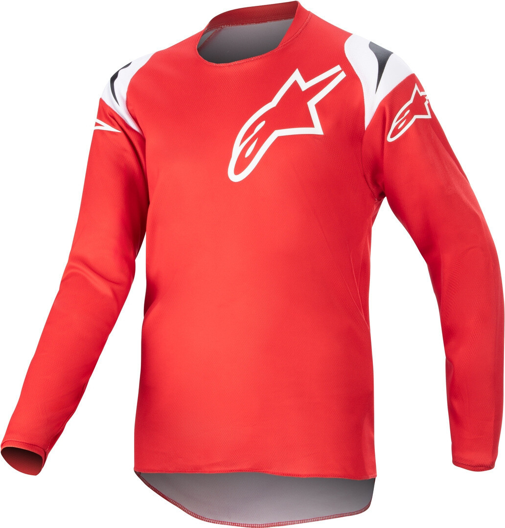 

Мотокросс джерси Alpinestars Racer Narin Youth, красный/белый