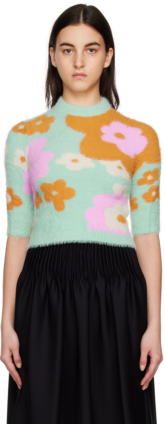 

Зеленый свитер Морганы Sportmax