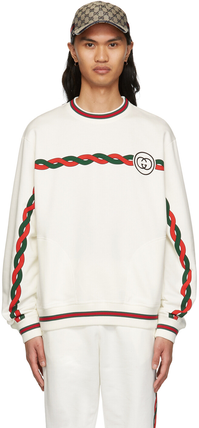 

Хлопковая толстовка Off-White Gucci
