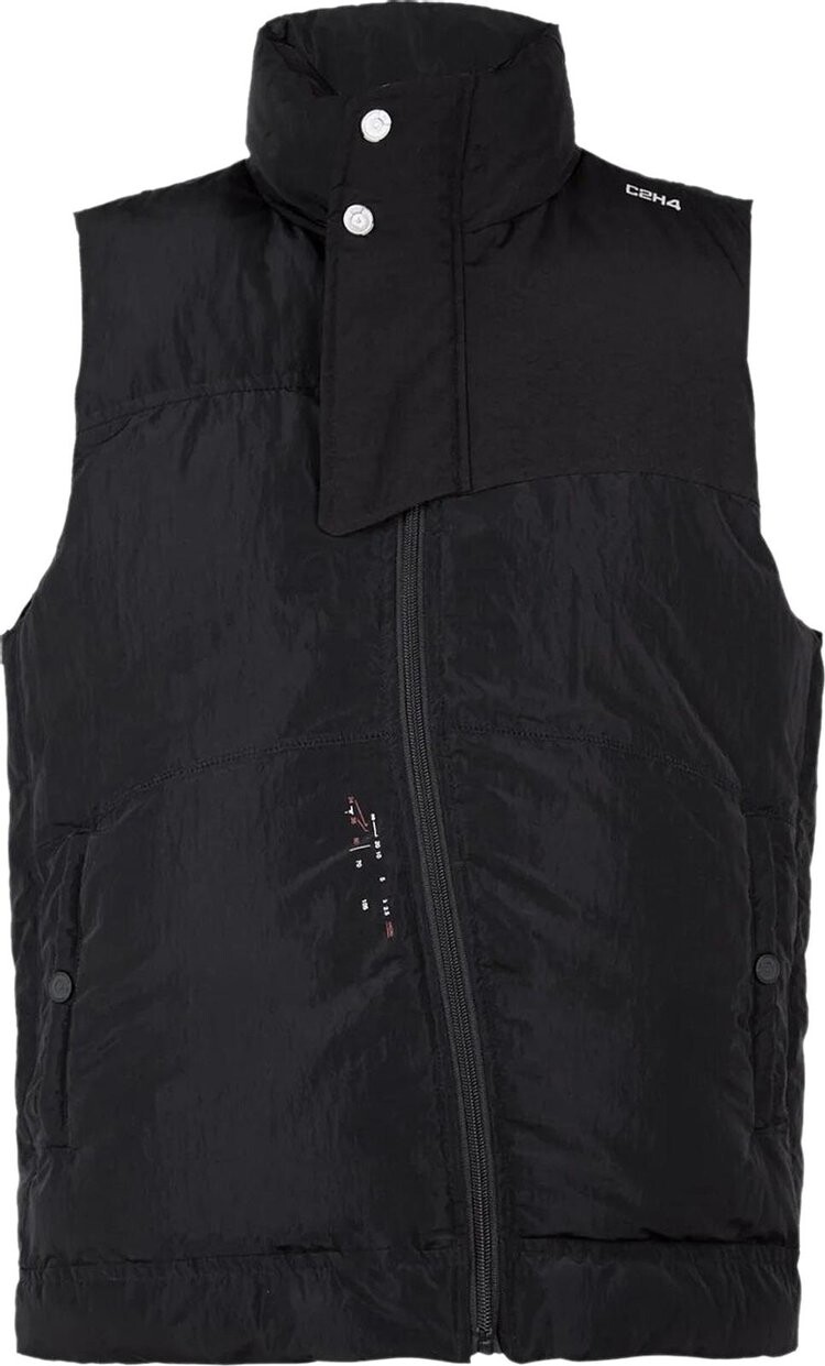 Пуховик C2H4 Arc Sculpture Puffer Vest 'Black', черный