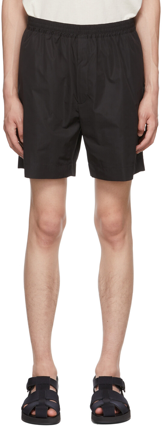 

Эксклюзивные черные шорты SSENSE Gerhardt The Row