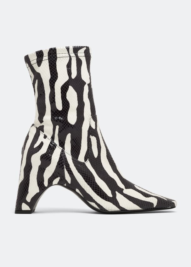 

Ботинки COPERNI Stretch low boots, животный принт