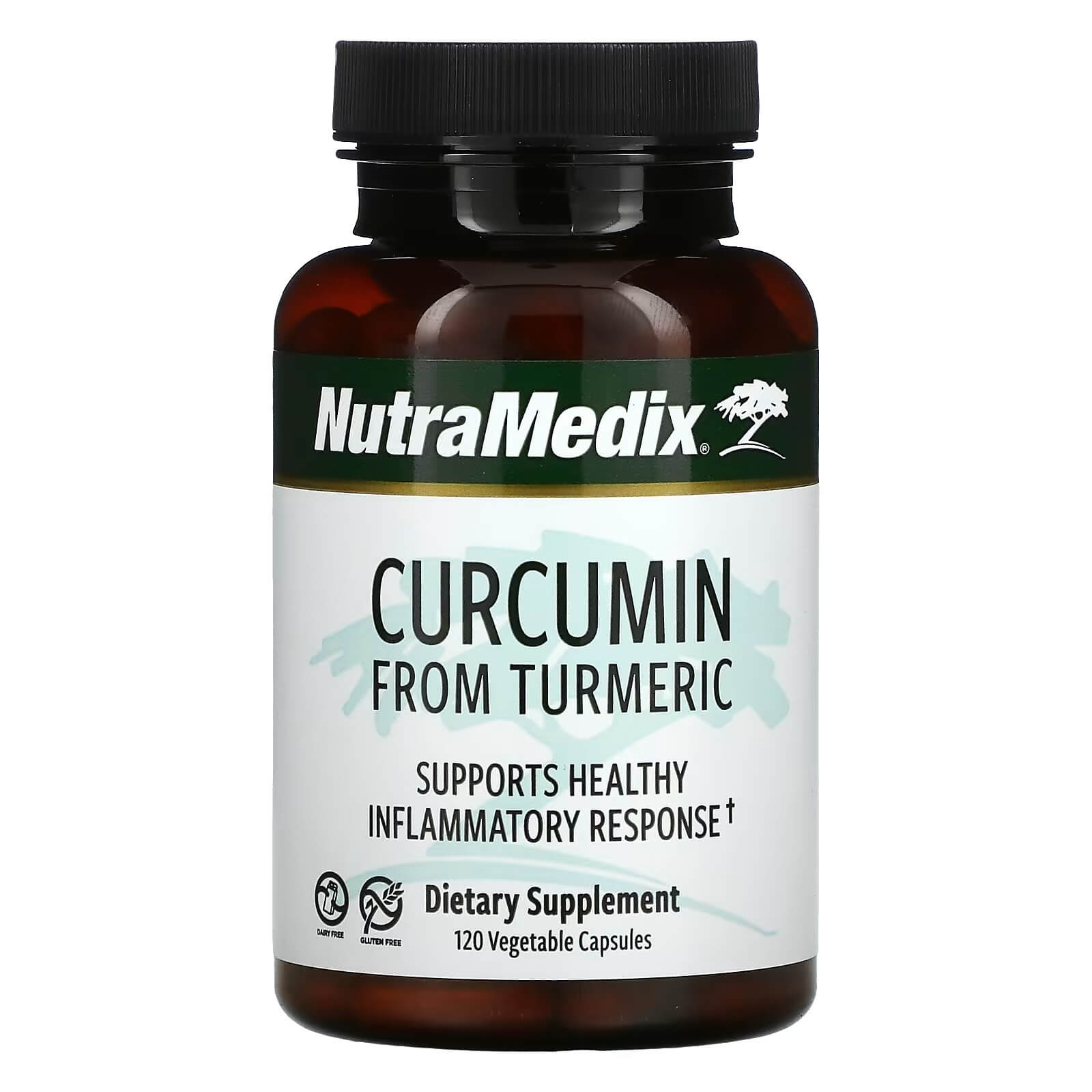 Куркумин из куркумы NutraMedix 250 мг, 120 капсул