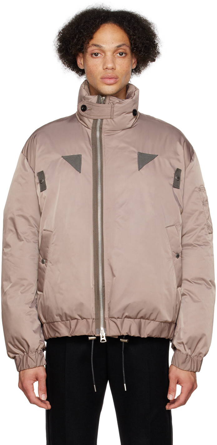 

Пурпурная стеганая куртка sacai