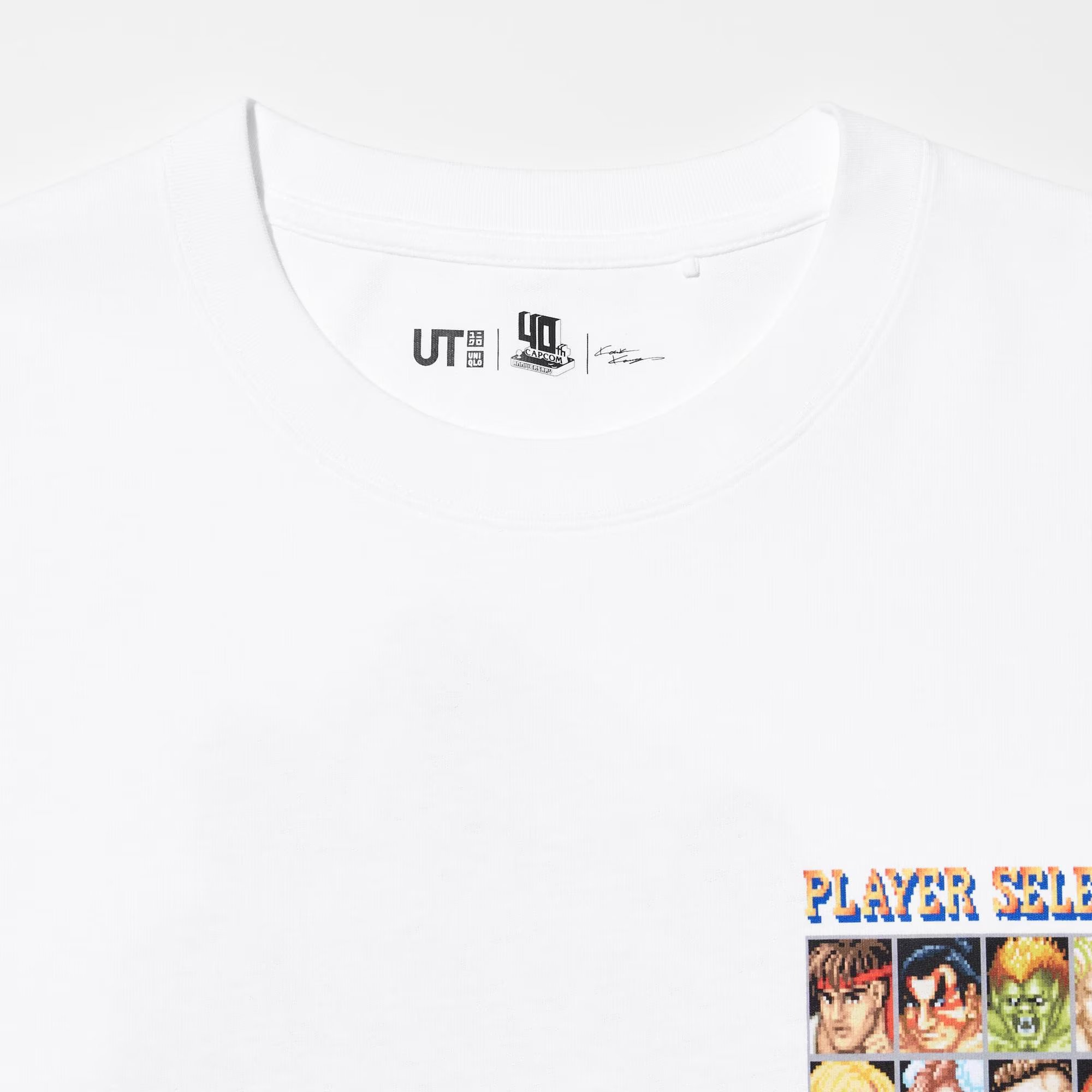 Футболка Uniqlo UT CAPCOM 40th - Street Fighter II, белый – купить по  выгодным ценам с доставкой из-за рубежа через сервис «CDEK.Shopping»