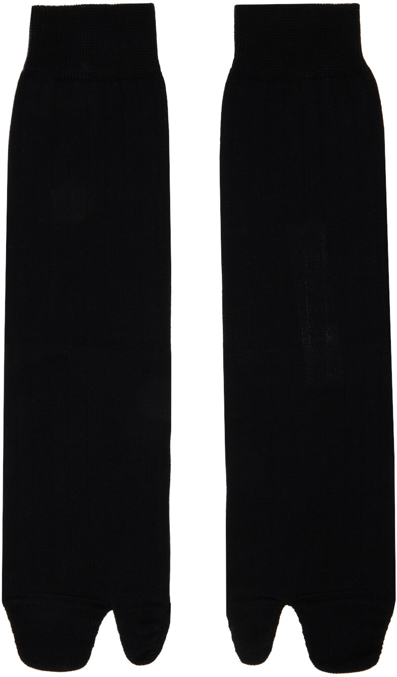 

Черные носки таби Maison Margiela