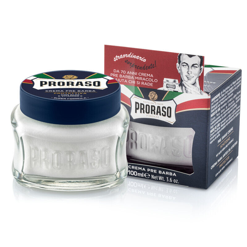 

Proraso Blue защитный крем перед бритьем, 100 мл