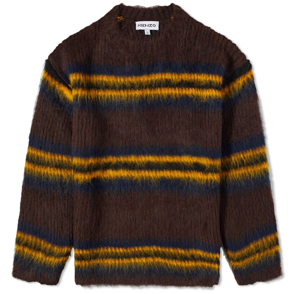 

Джемпер Kenzo Striped Alpaca Knit Jumper, Коричневый