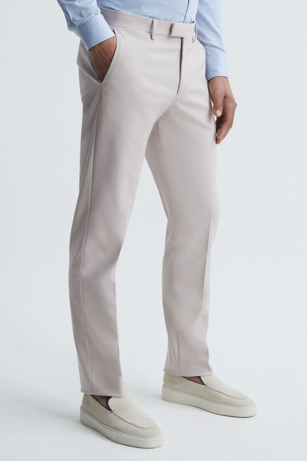 

Брюки-чиносы Eastbury Reg стандартного кроя Reiss, серый