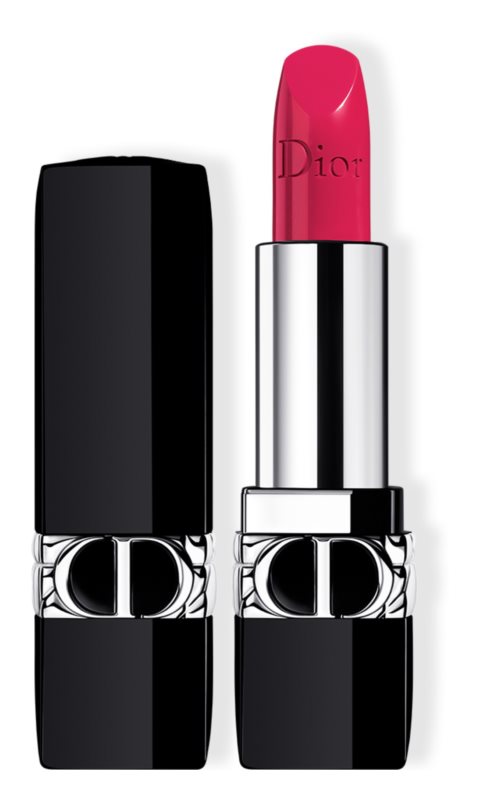 Помада Dior Rouge Dior Couture Colour, 3.5 г, оттенок 766 Rose Harpers Satin помада для губ с сатиновым покрытием laura mercier rouge essentiel 3 5 мл