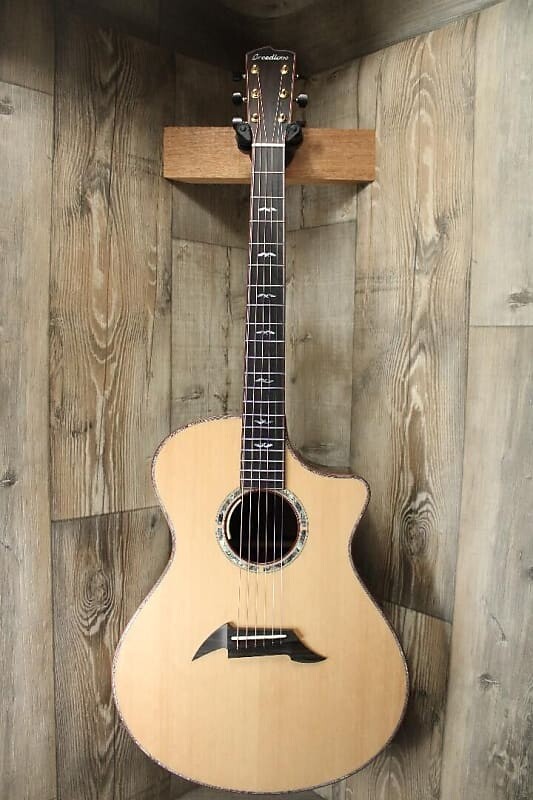 

2022 Breedlove USA MasterClass (Мастер-класс) Custom Concerto CE Бразильский палисандр / ель Bearclaw Brand New!