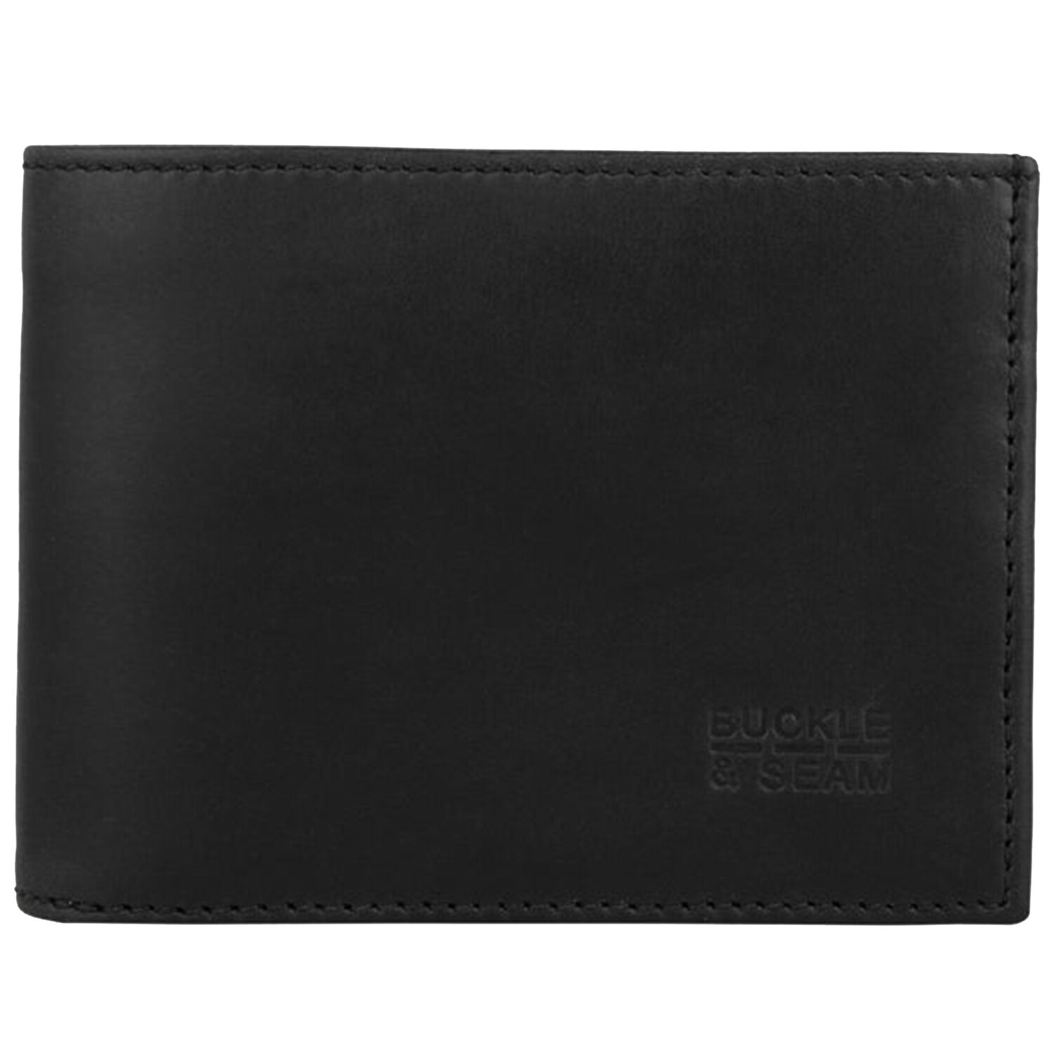 

Кошелек Buckle & Seam Bill Leder 11,5 см, черный