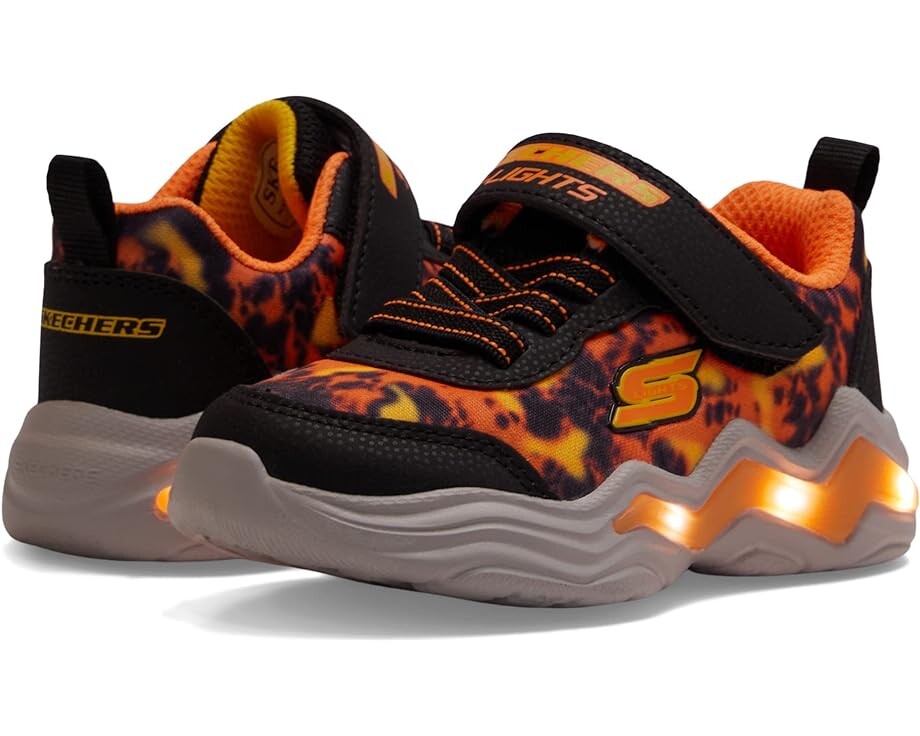 

Кроссовки Skechers Lighted-Erupters IV 400124N, цвет Black/Orange