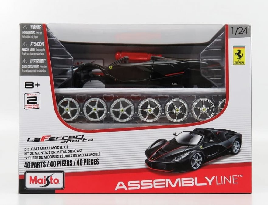 

Maisto, коллекционная модель Laferrari Aperta Black 1/24 в сборе