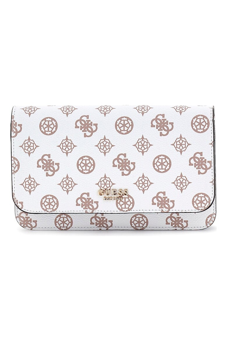 

Сумка Loralee из экокожи с монограммой Guess, коричневый