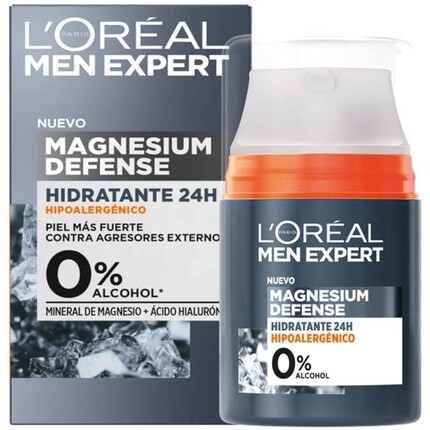 

L'Oréal Увлажняющий крем Men Expert Magnesium Defense 24H 50 мл