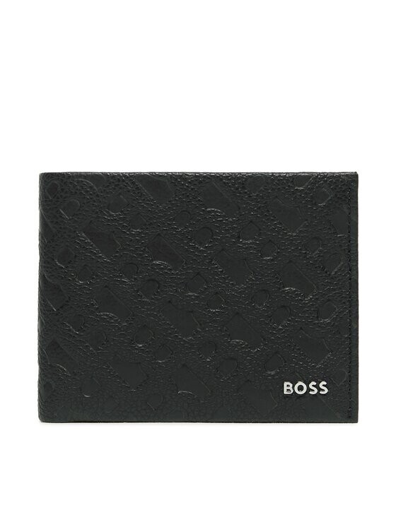 

Маленький мужской кошелек Boss, черный