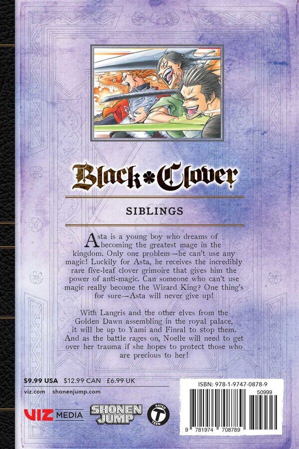 

Манга Black Clover Manga Volume 19