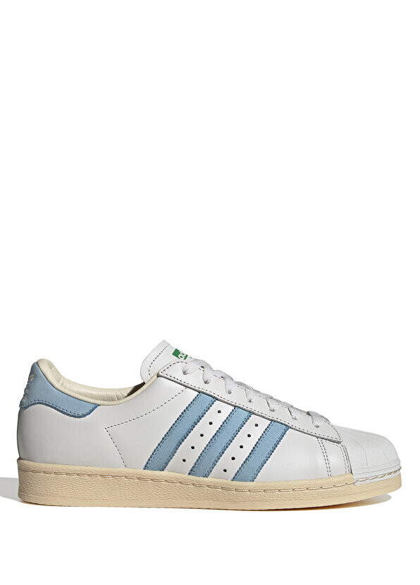 

Белые женские кожаные кроссовки superstar 82 Adidas, Белый