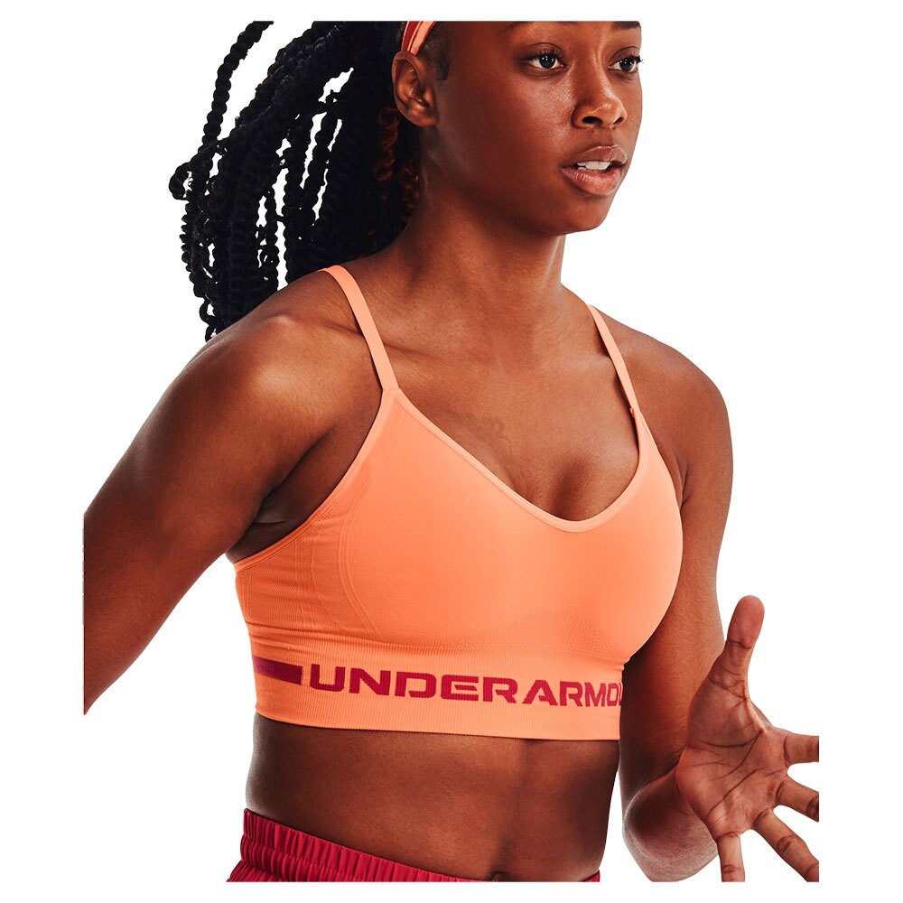 

Спортивный топ Under Armour Long Seamless, оранжевый
