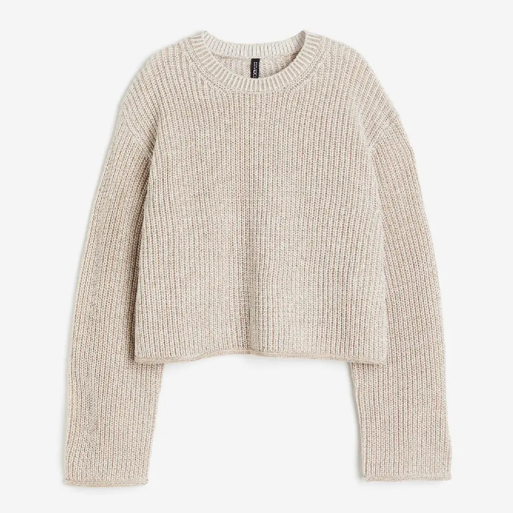

Свитер H&M, светло-бежевый