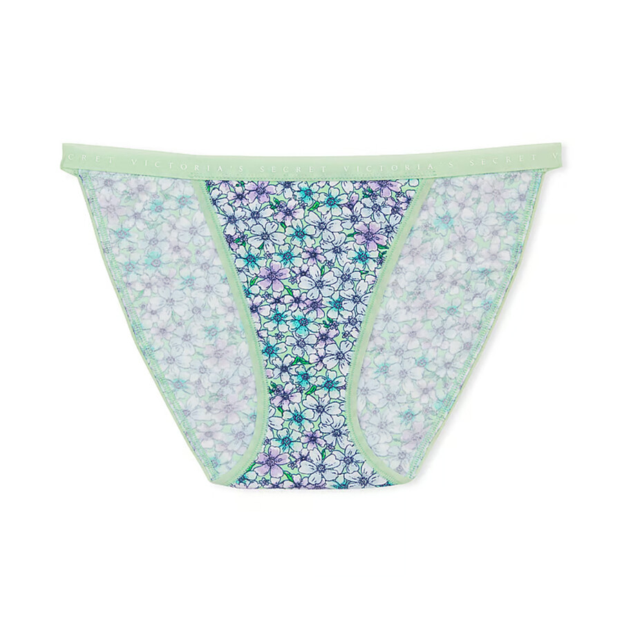 

Трусы Victoria's Secret Stretch Cotton String Bikini Classic, мятный, Зеленый