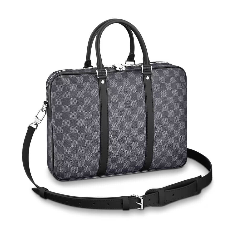 

Сумка мужская Louis Vuitton Porte-Documents Voyage PM, черный