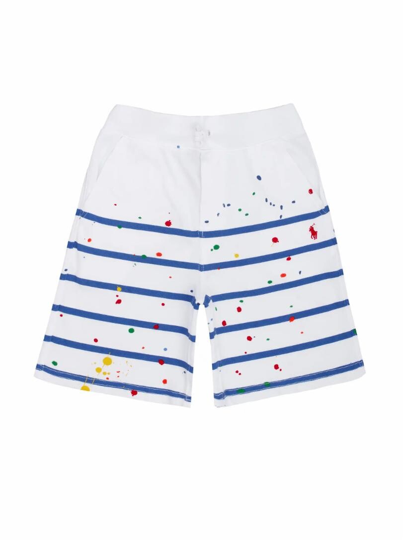 

Хлопковые шорты в полоску Ralph Lauren