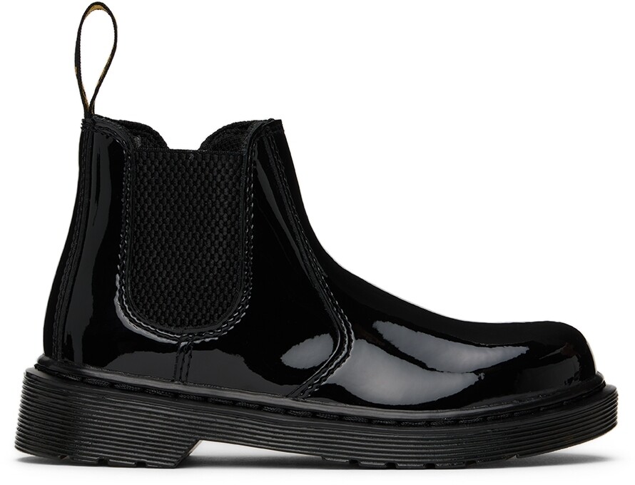 

Ботинки челси Kids Black 2976 Big Kids Chelsea Dr. Martens