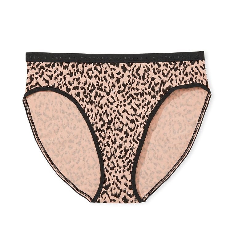 

Трусы Victoria's Secret Stretch Cotton High-Leg Brief, леопардовый