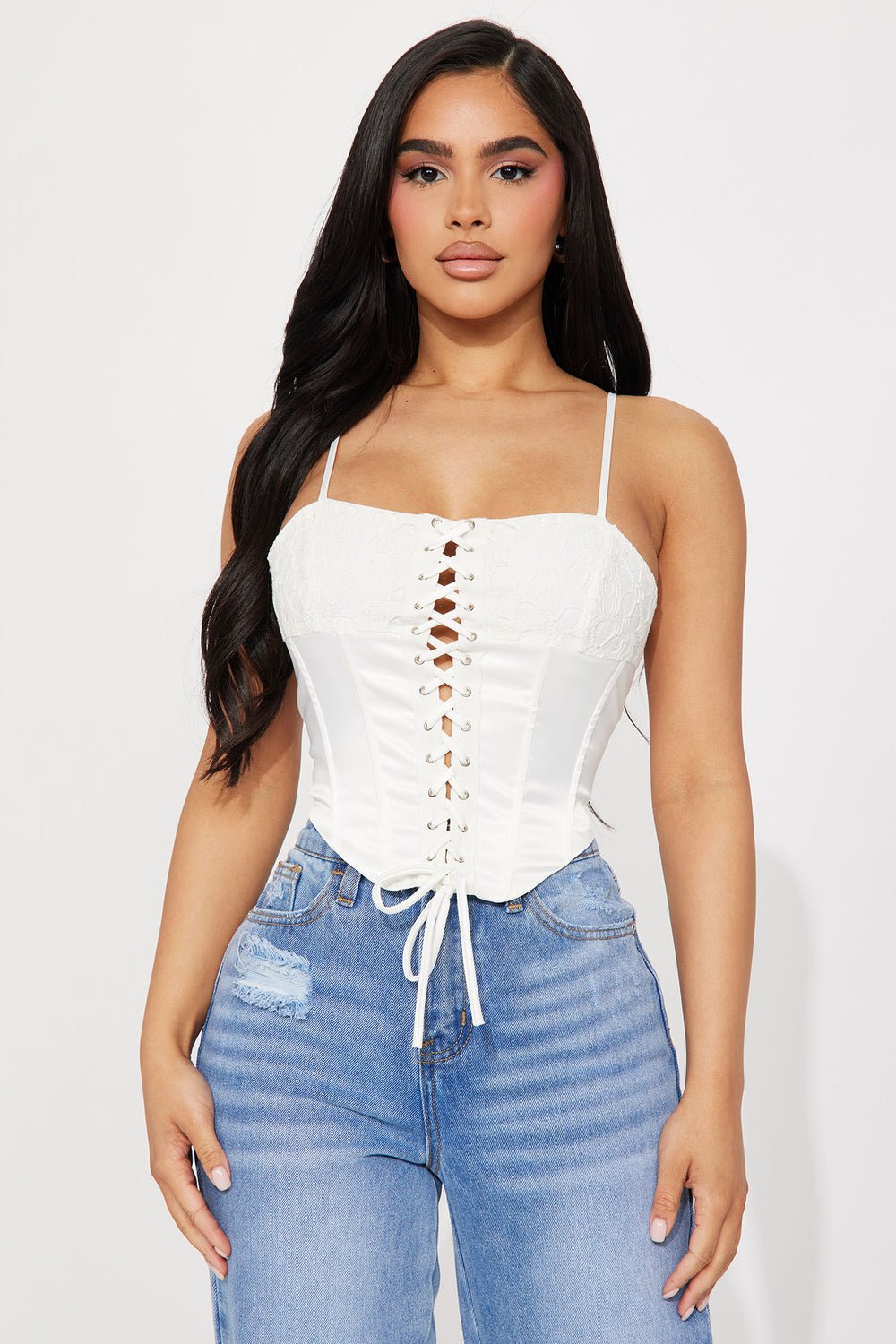 

Топ Fashion Nova IT10786, белый