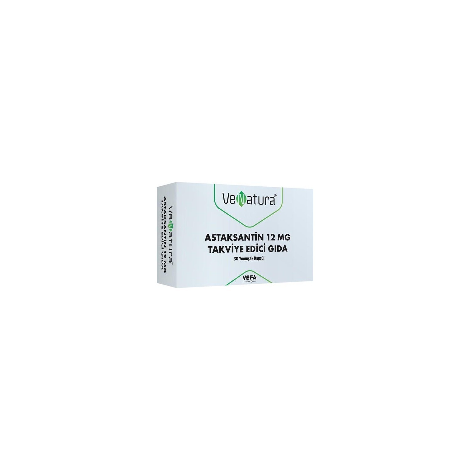 

Пищевая добавка Venatura Astaxanthin Supplement, 30 мягких капсул