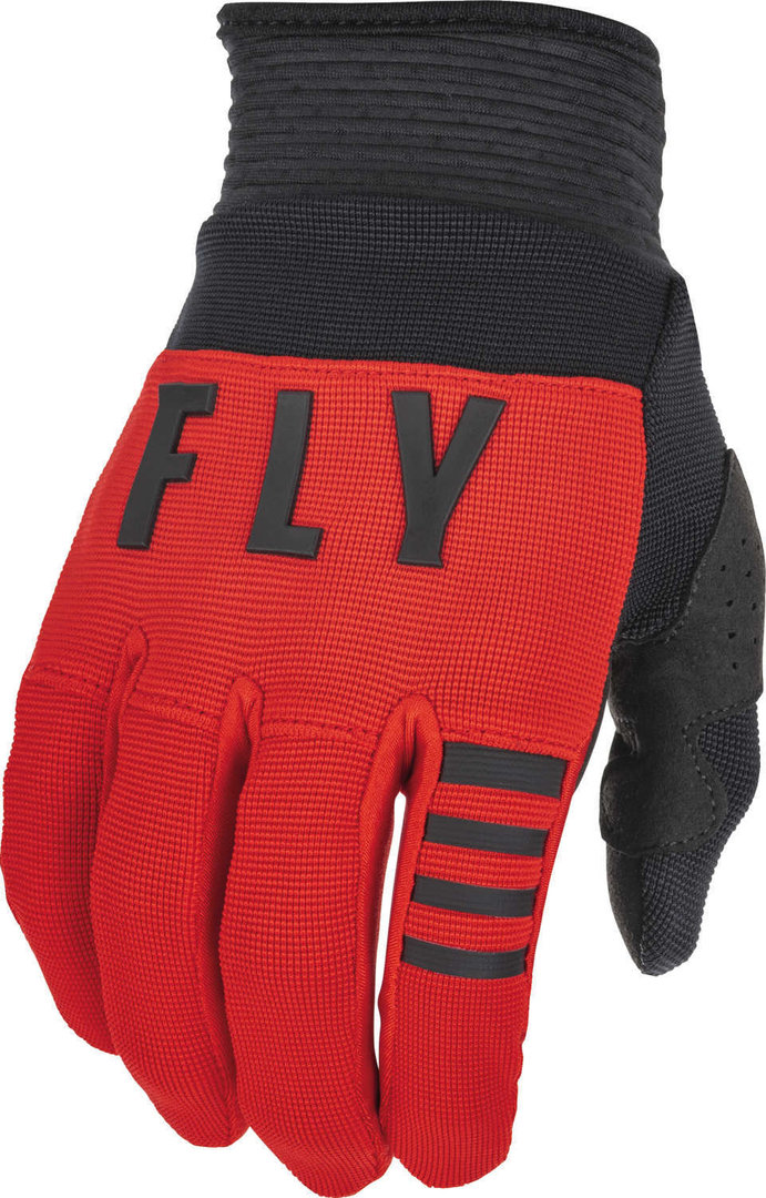 цена Перчатки Fly Racing F-16 молодежные для мотокросса, красный/черный