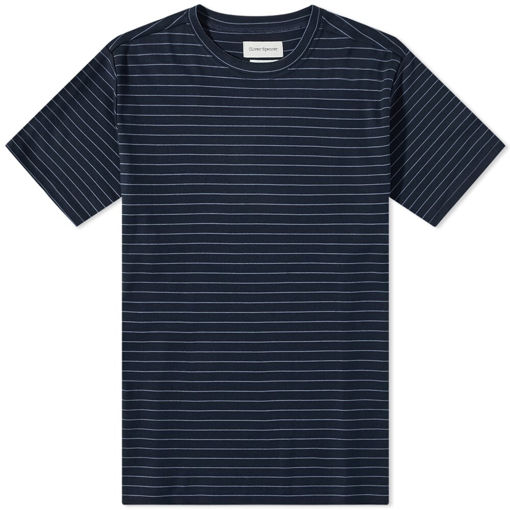 

Футболка Oliver Spencer Striped Box Tee