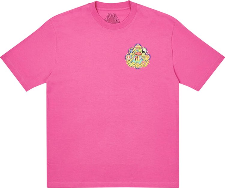 Футболка Palace Bun 5G T-Shirt 'Pink', розовый