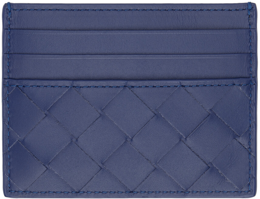 

Держатель кредитной карты военно-морского флота Bottega Veneta