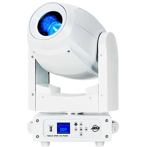 

American DJ Focus Spot 4Z 200W LED Moving Head с моторизованным фокусом и зумом (Pearl) Focus Spot 4Z 200W LED Moving Head with Motorized Focus & Zoom (Pearl)