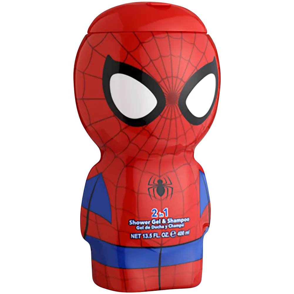 

Spiderman Детский гель для мытья тела и волос 2-в-1, 400 мл
