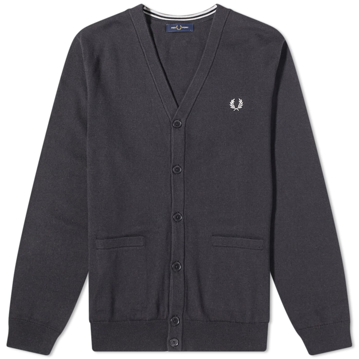 

Кардиган Fred Perry Merino, черный