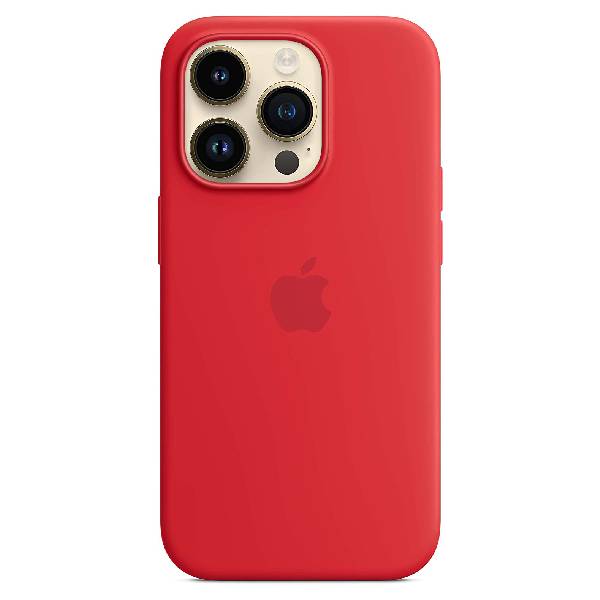 цена Чехол силиконовый Apple iPhone 14 Pro с MagSafe, (PRODUCT) RED