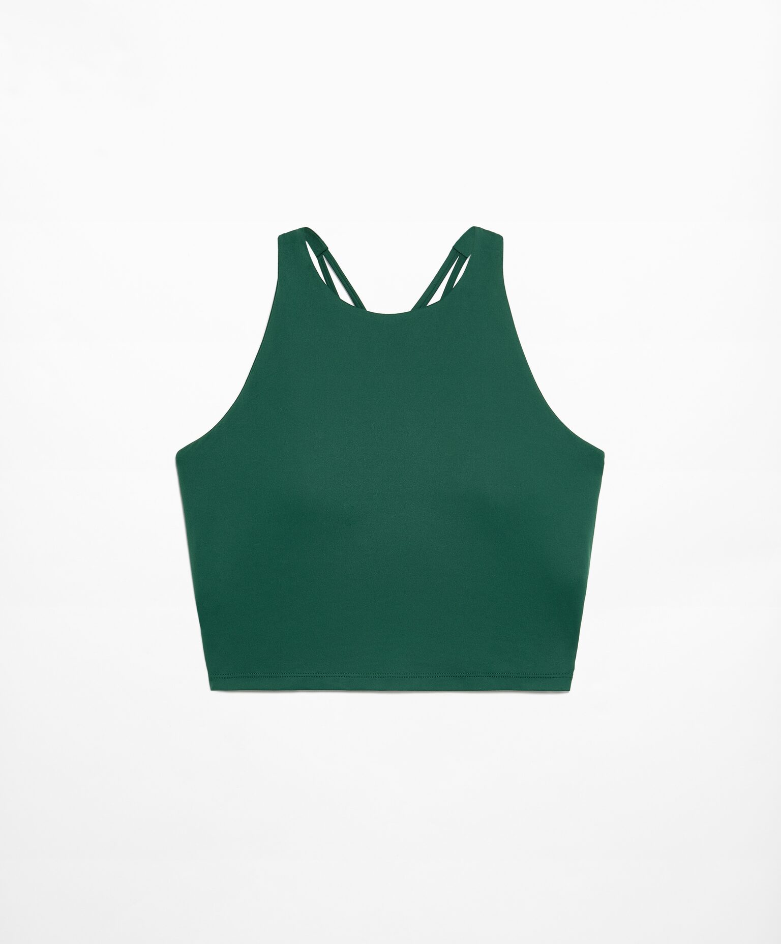 Топ спортивный Oysho Comfortlux, зеленый футболка oysho comfortlux back long sleeved зеленый
