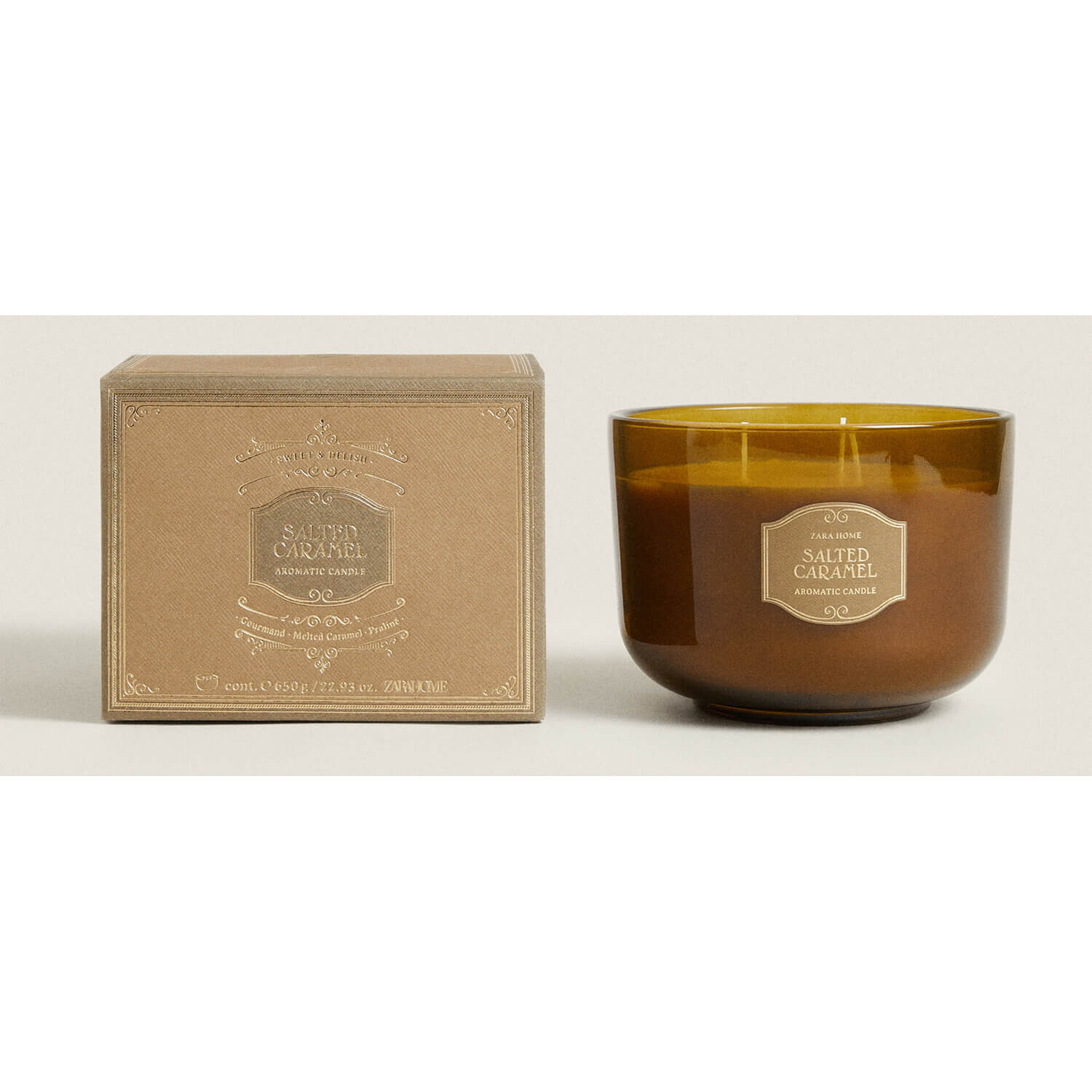 

Ароматическая свеча Zara Home Salted Caramel, 650 г