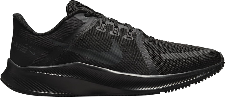 Кроссовки Nike Quest 4 'Black Dark Smoke Grey', черный кроссовки nike quest 3 dark smoke grey черный
