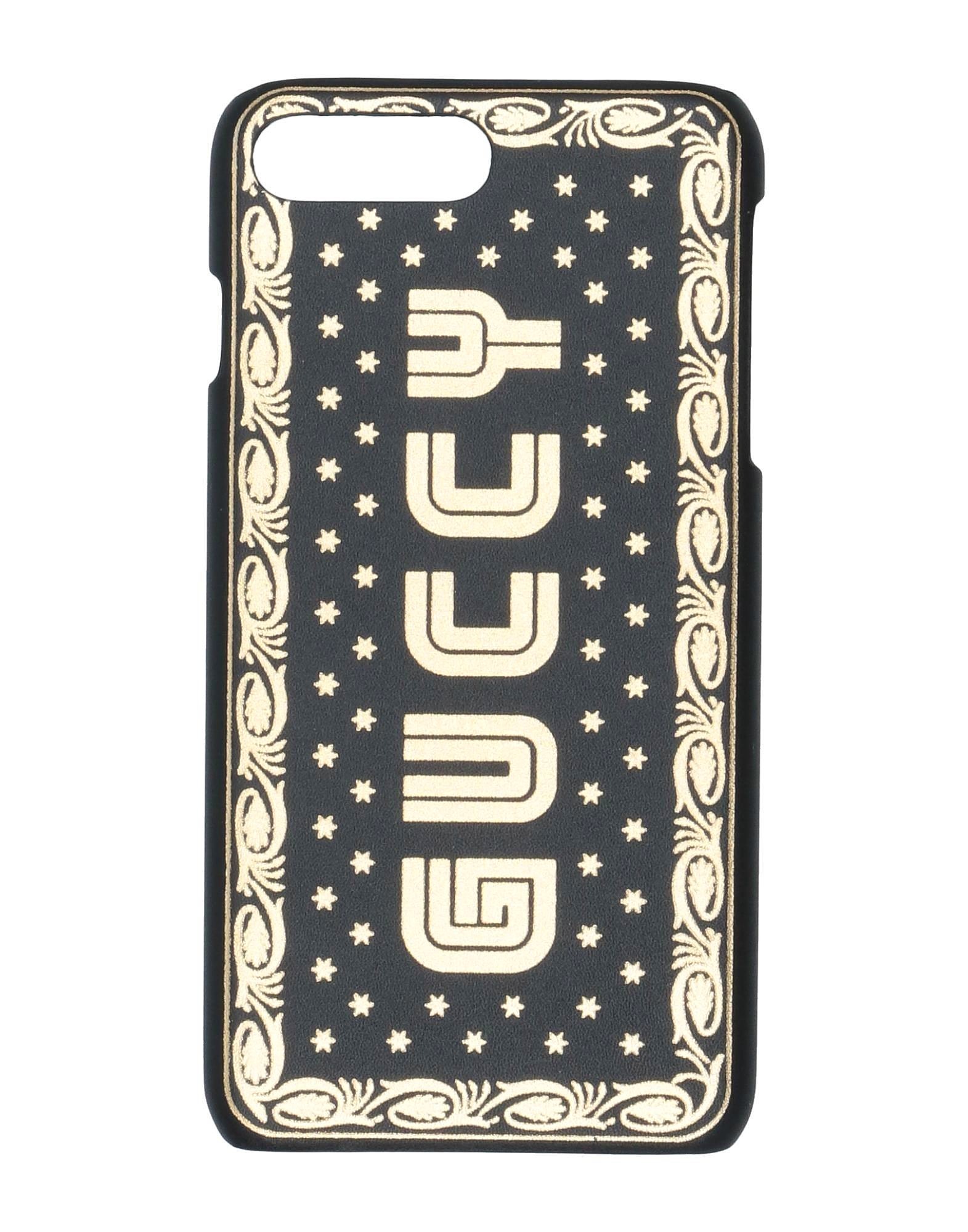 Чехол Gucci Hi-tech Accessories, черный защитная пленка ceramics для iphone 6 plus 7 plus 8 plus черная матовая