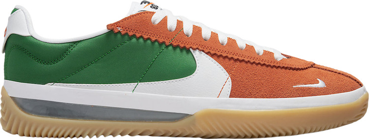 Green 2025 orange nikes