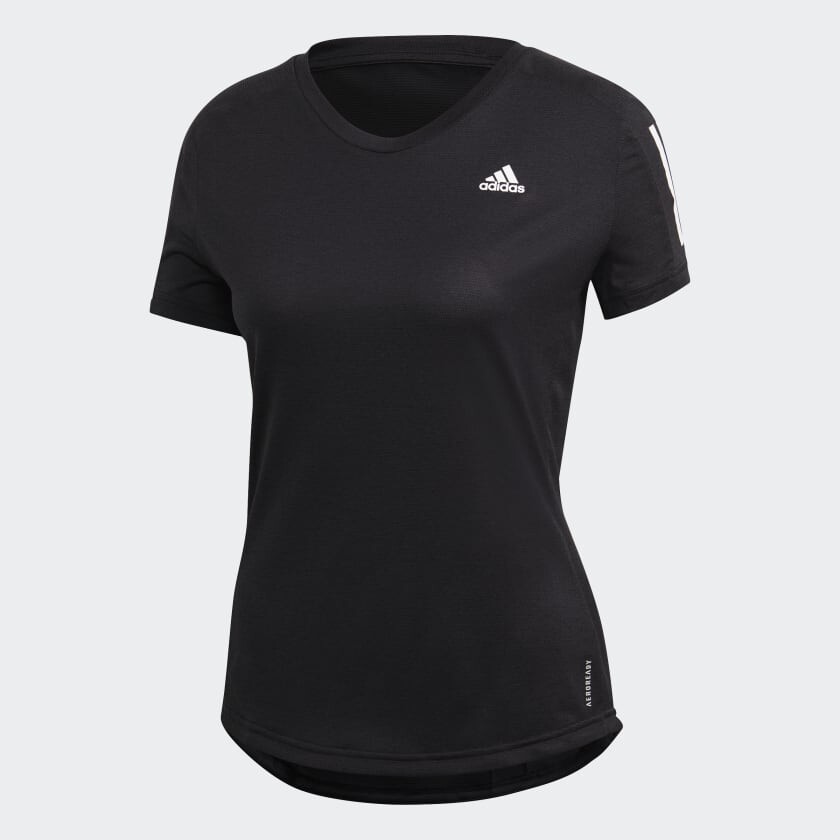 

Футболка adidas Polo Own The Run Cooler, черный