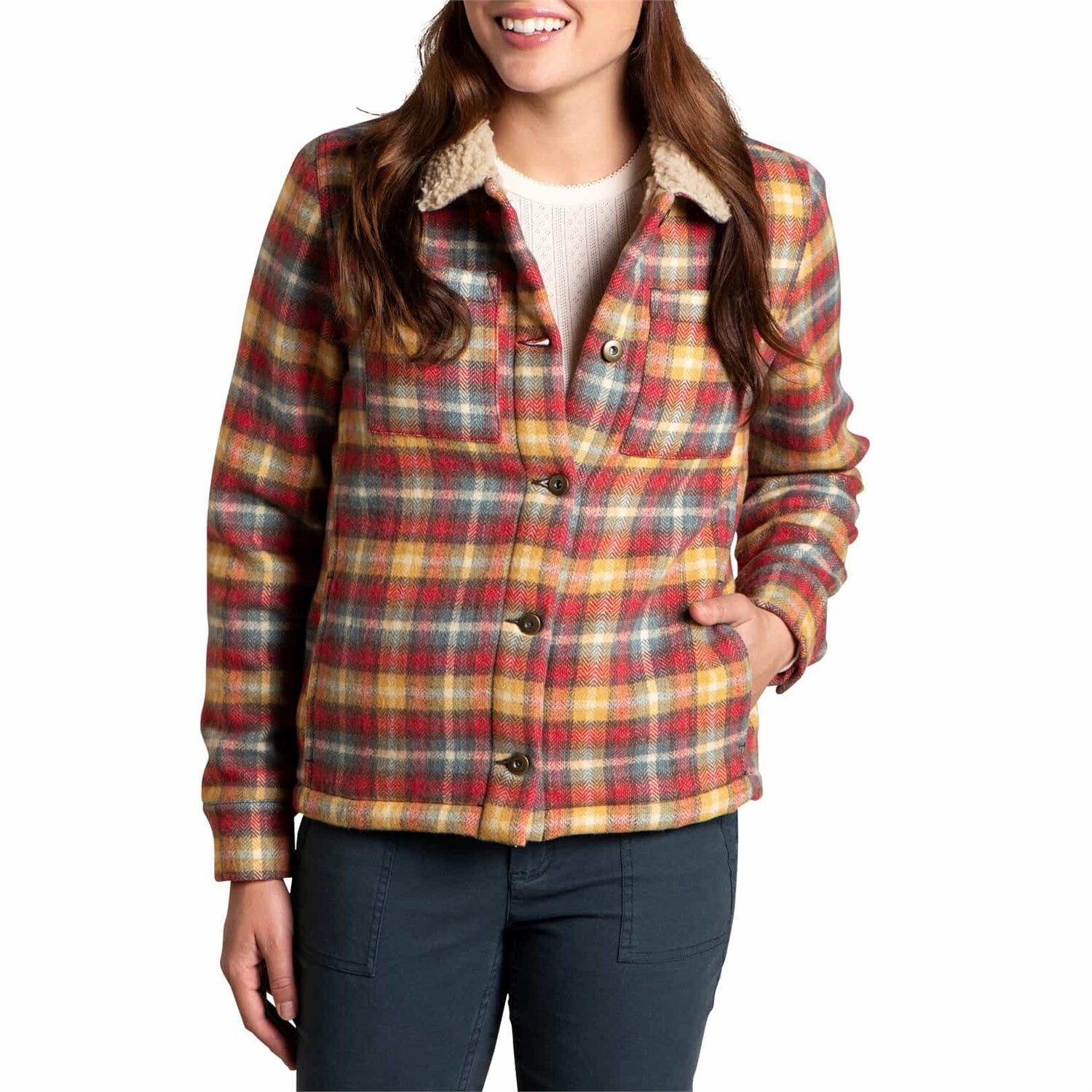 

Куртка Toad & Co Burntside Trucker, canoe, Коричневый