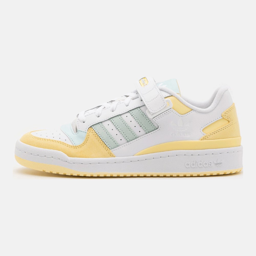 

Кроссовки Adidas Originals Forum Unisex, almost yellow/almost blue/footwear white